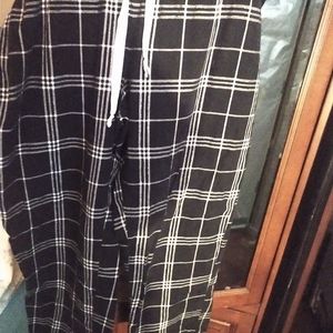 Flannel night pants
